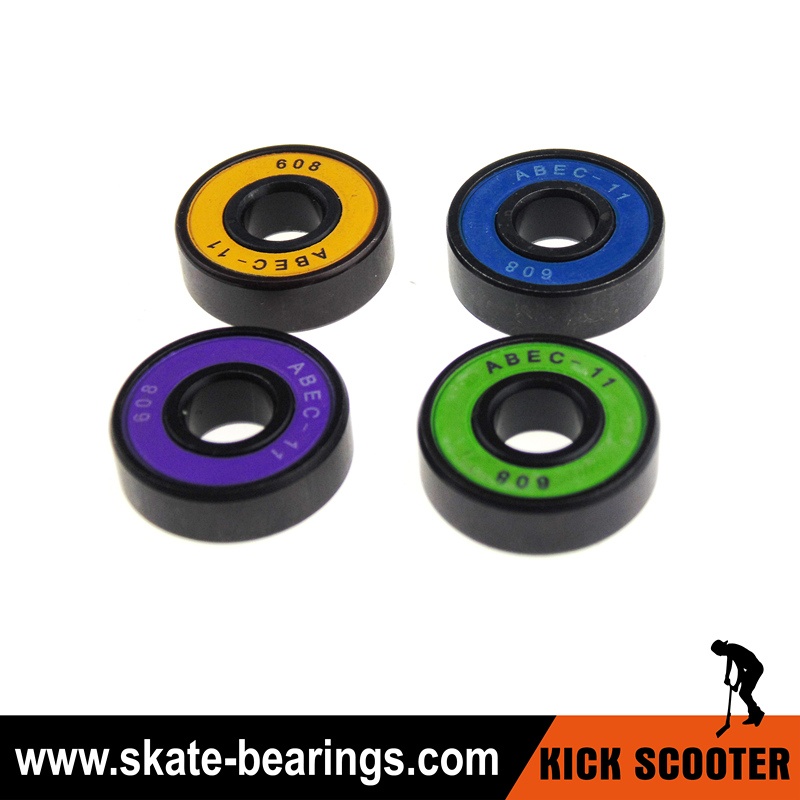 8Packs Skateboard Bearings Longboard Bearings Scooter Bearings ABEC-11 