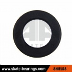 AKA skate bearings Rubber Shields Black