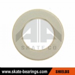 AKA skate bearings Rubber Shields White