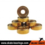 AKA inline skate bearings 608 ZZ Gold