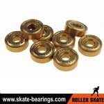 AKA Roller skate bearings 608 ZZ gold