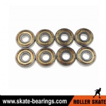 AKA Roller skate bearings 608 ZZ gold