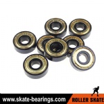 AKA Roller skate bearings 608 ZZ gold